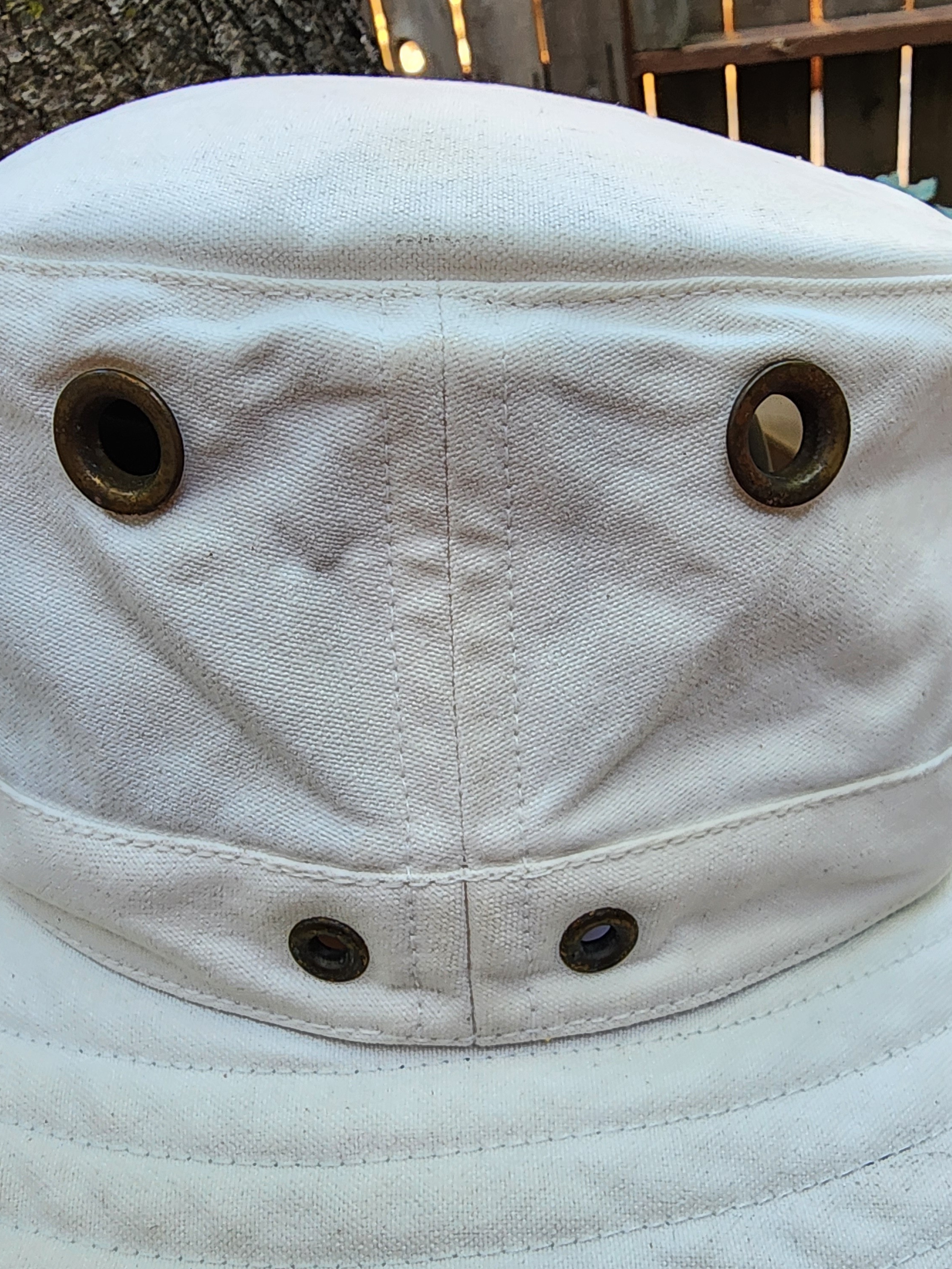 Vintage Tilley Hat Classic Cotton Duck Outdoor Sun Bucket Hat Off White 7.5 — image 3 of 8